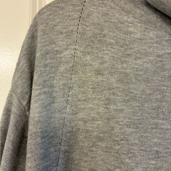 JOH CASHMERE Sarah Sweater Heather Gray Women’s Size Large - Picture 5 of 8